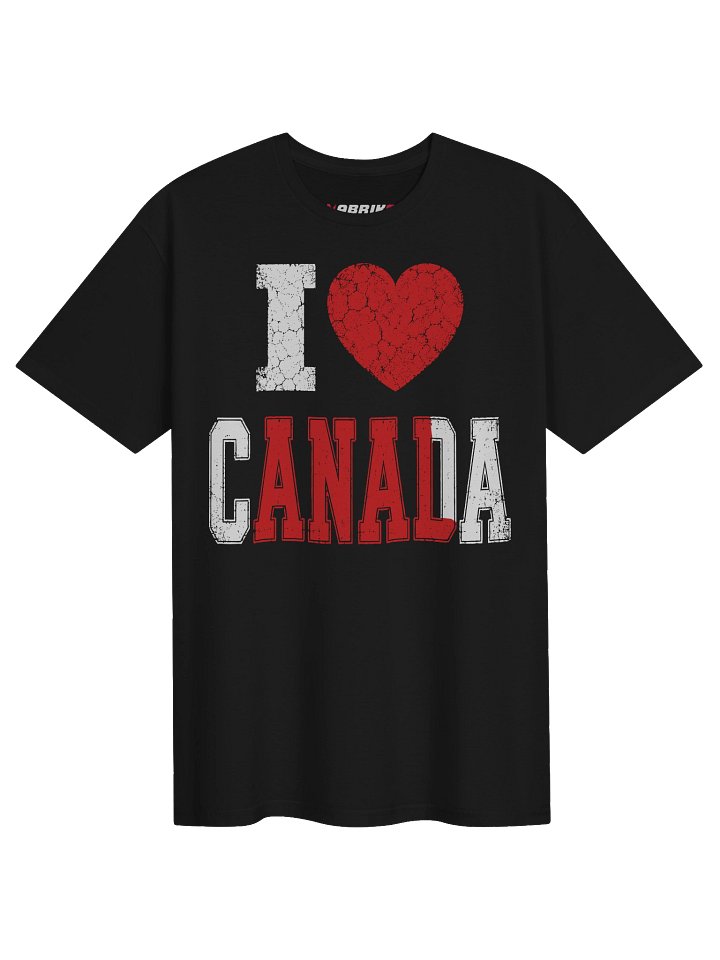 I Love Canada Vintage Patriotic T-Shirt product image (1)