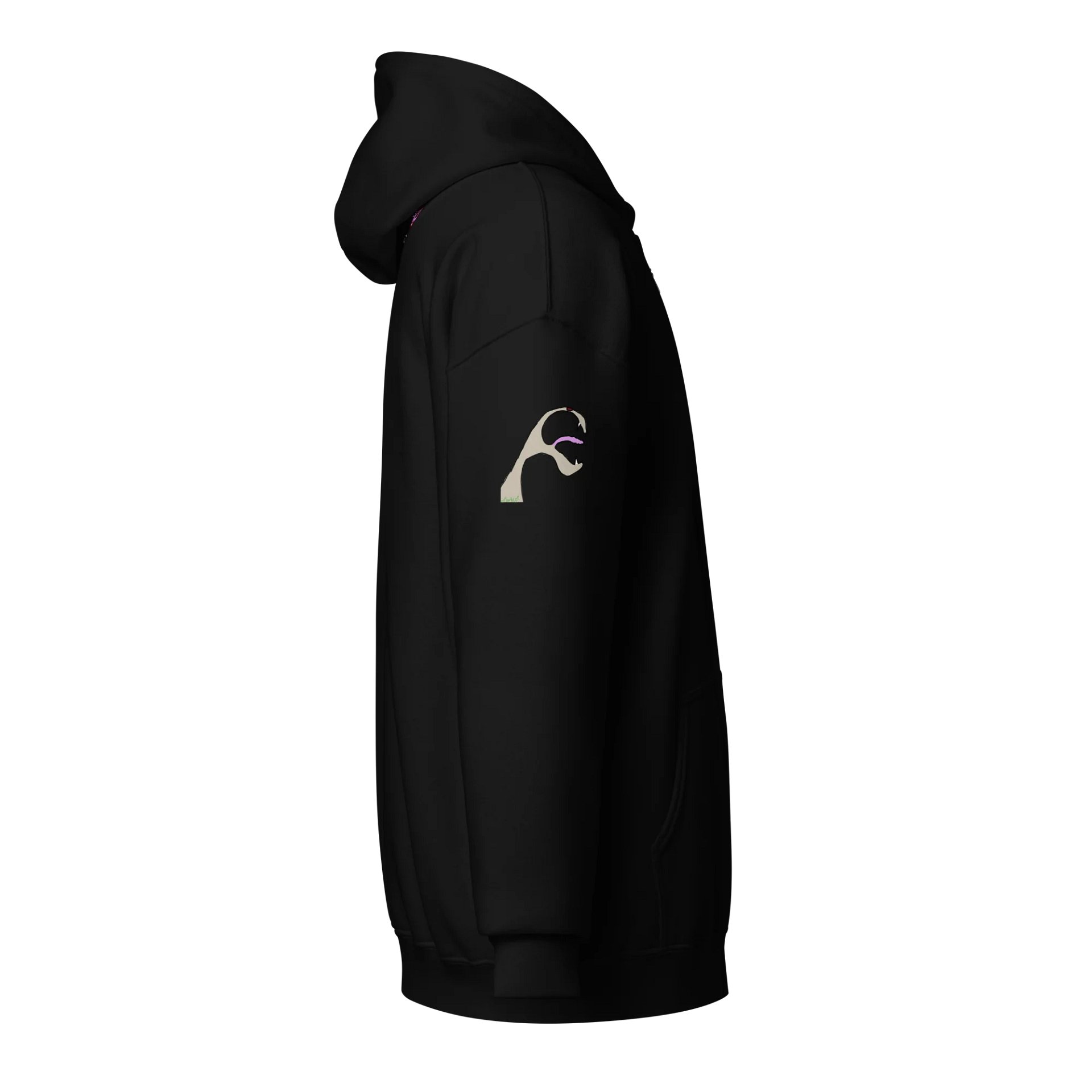 Glowing Skull Zip Hoodie product image (7)