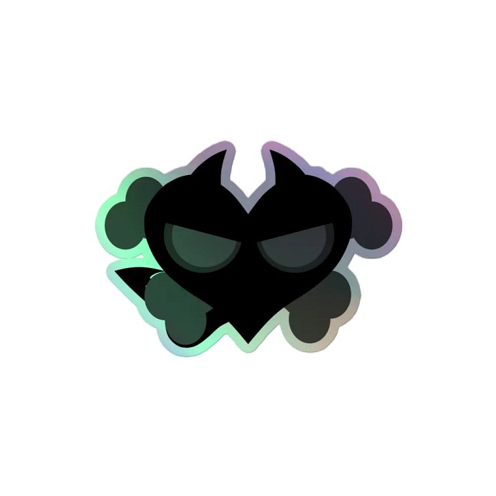 SinisterHeart Holographic Sticker product image (2)
