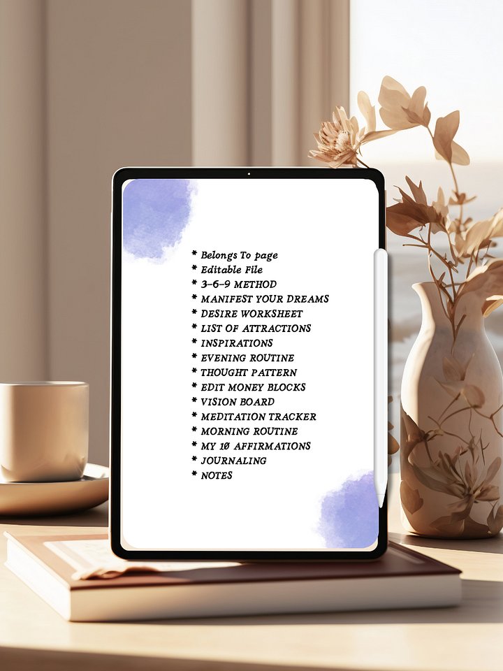 Manifestation Journal product image (2)