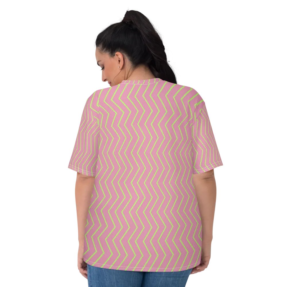 Zigzag Zest Women's Crew Neck T-Shirt product image (6)