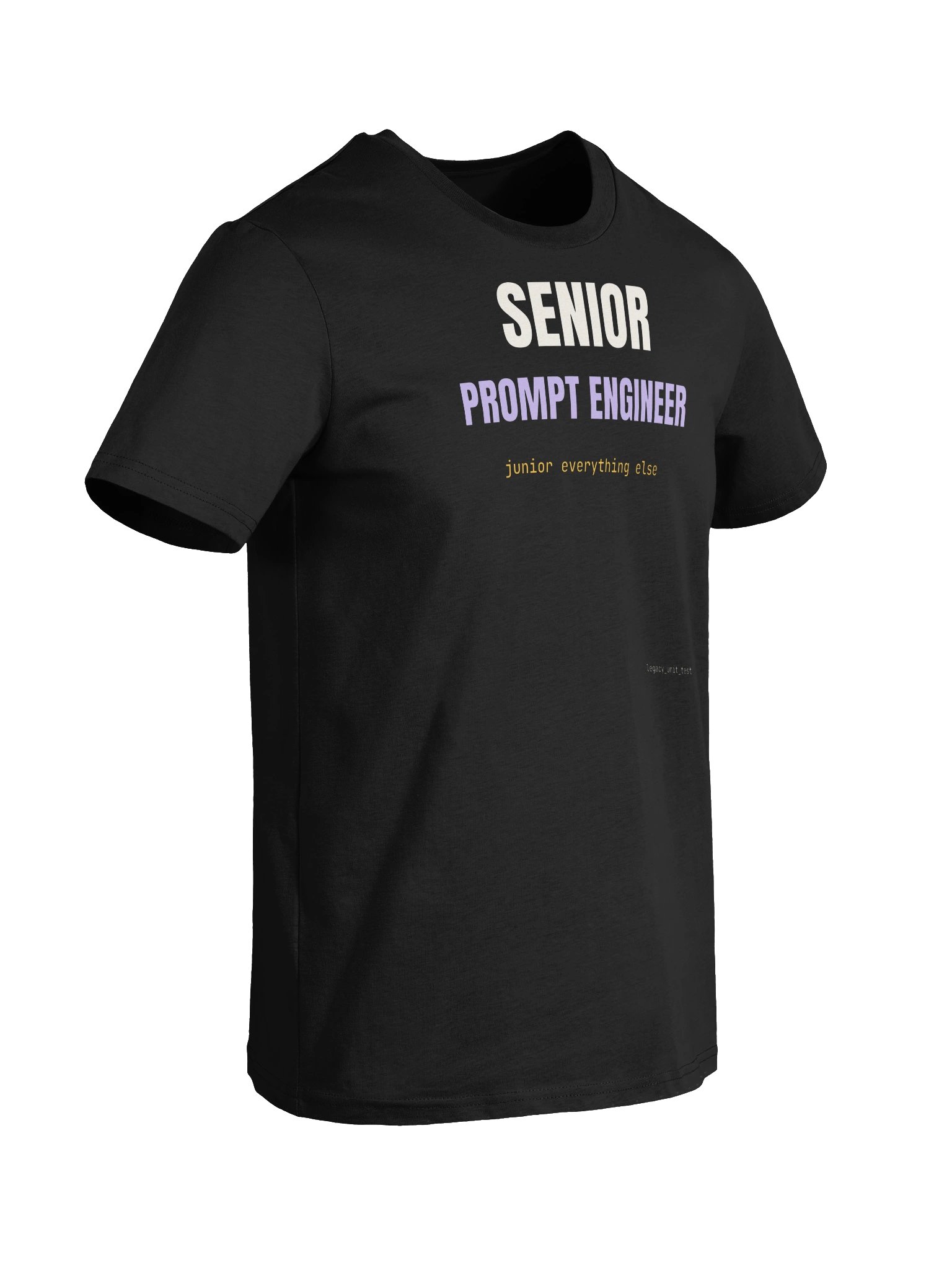 Senior prompt engineer tee product image (12)