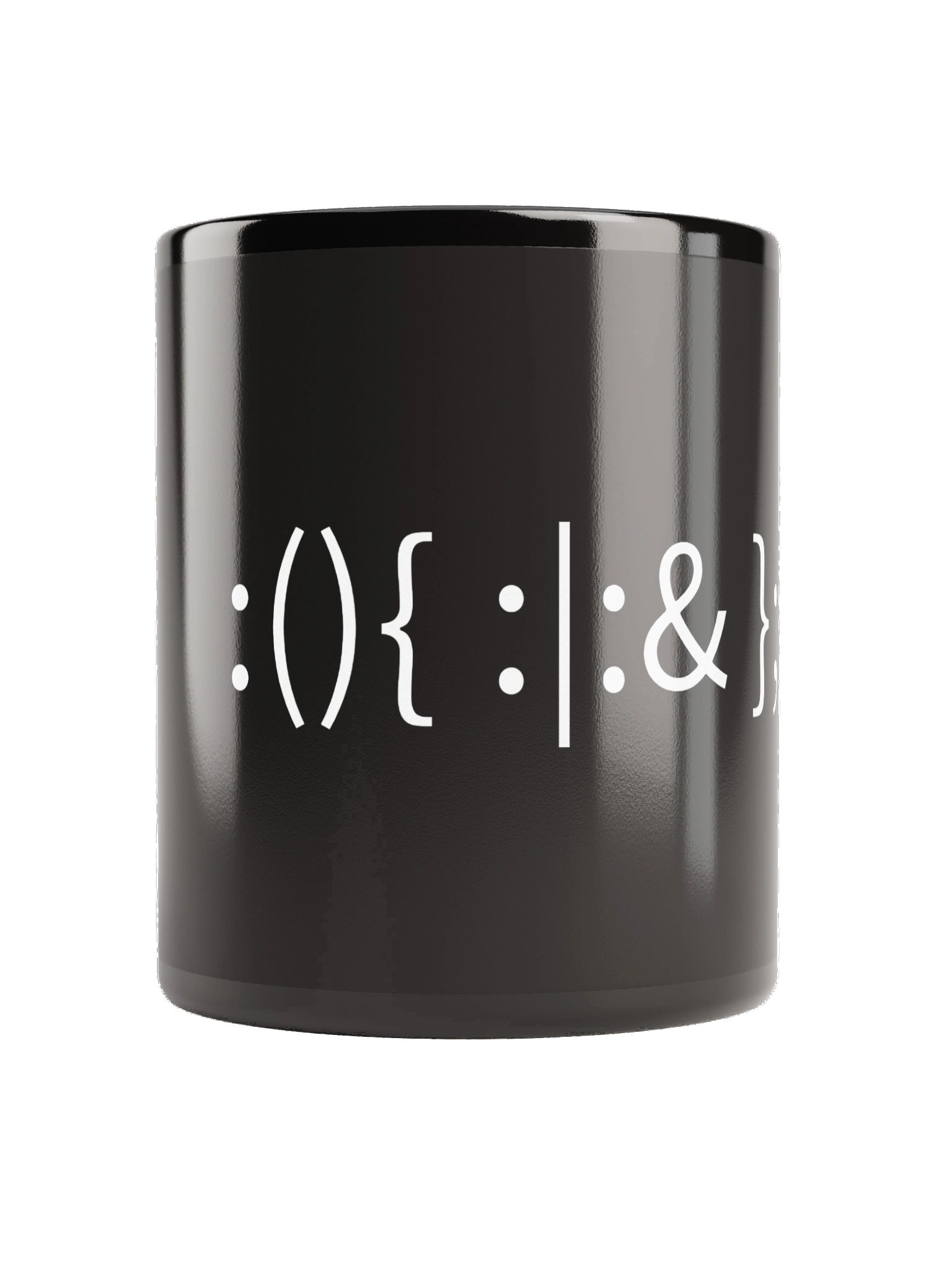 Fork Bomb Glossy Mug product image (4)