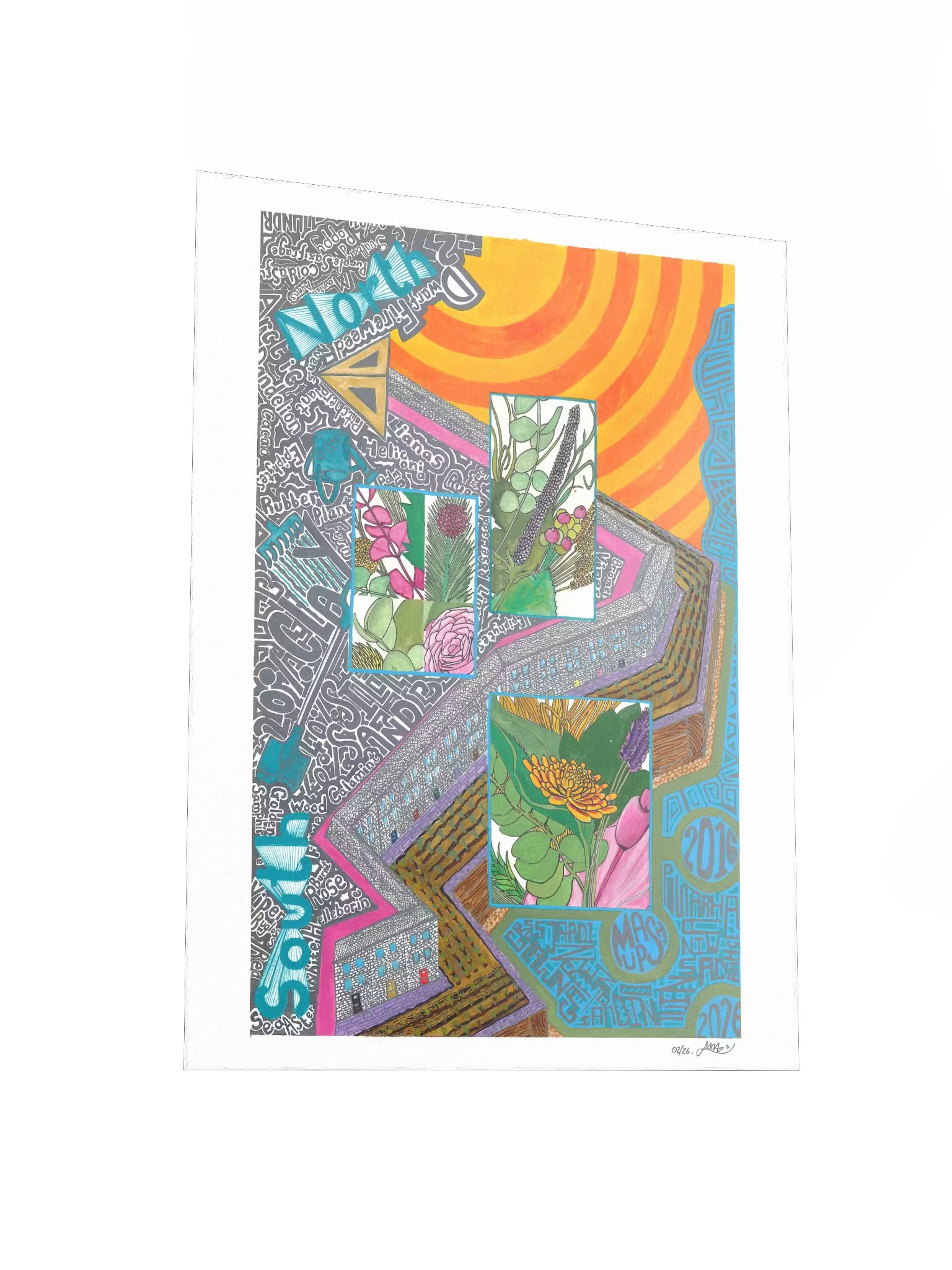 2016-2026 Mash up Poster Print product image (3)