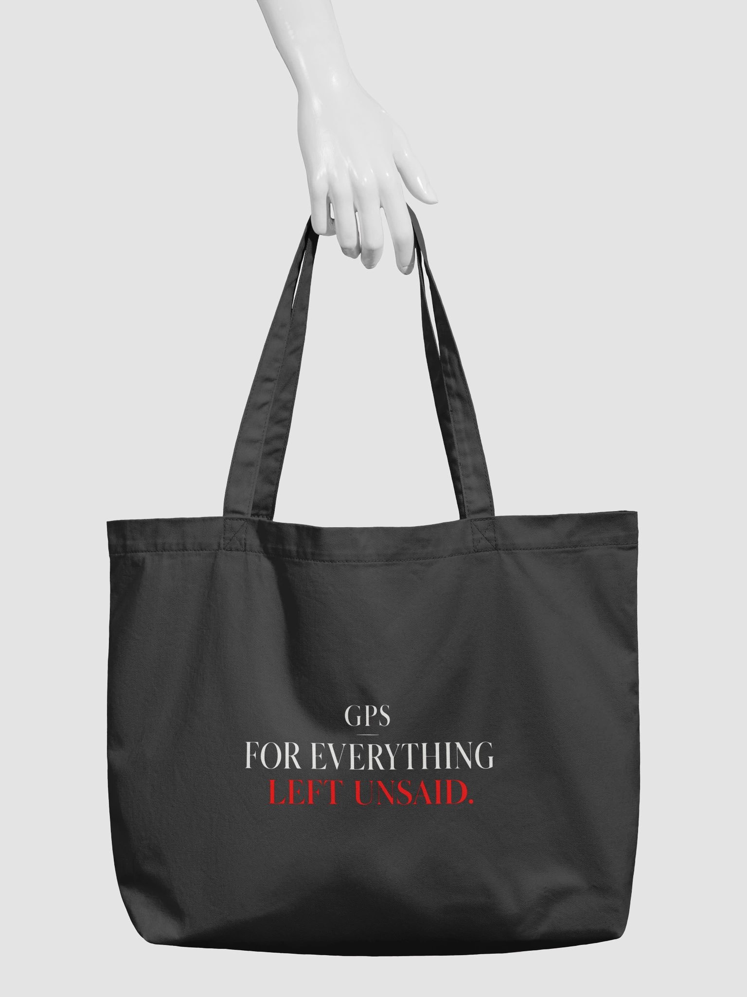 FOR EVERYTHING LEFT UNSAID — BLACK TOTE product image (3)