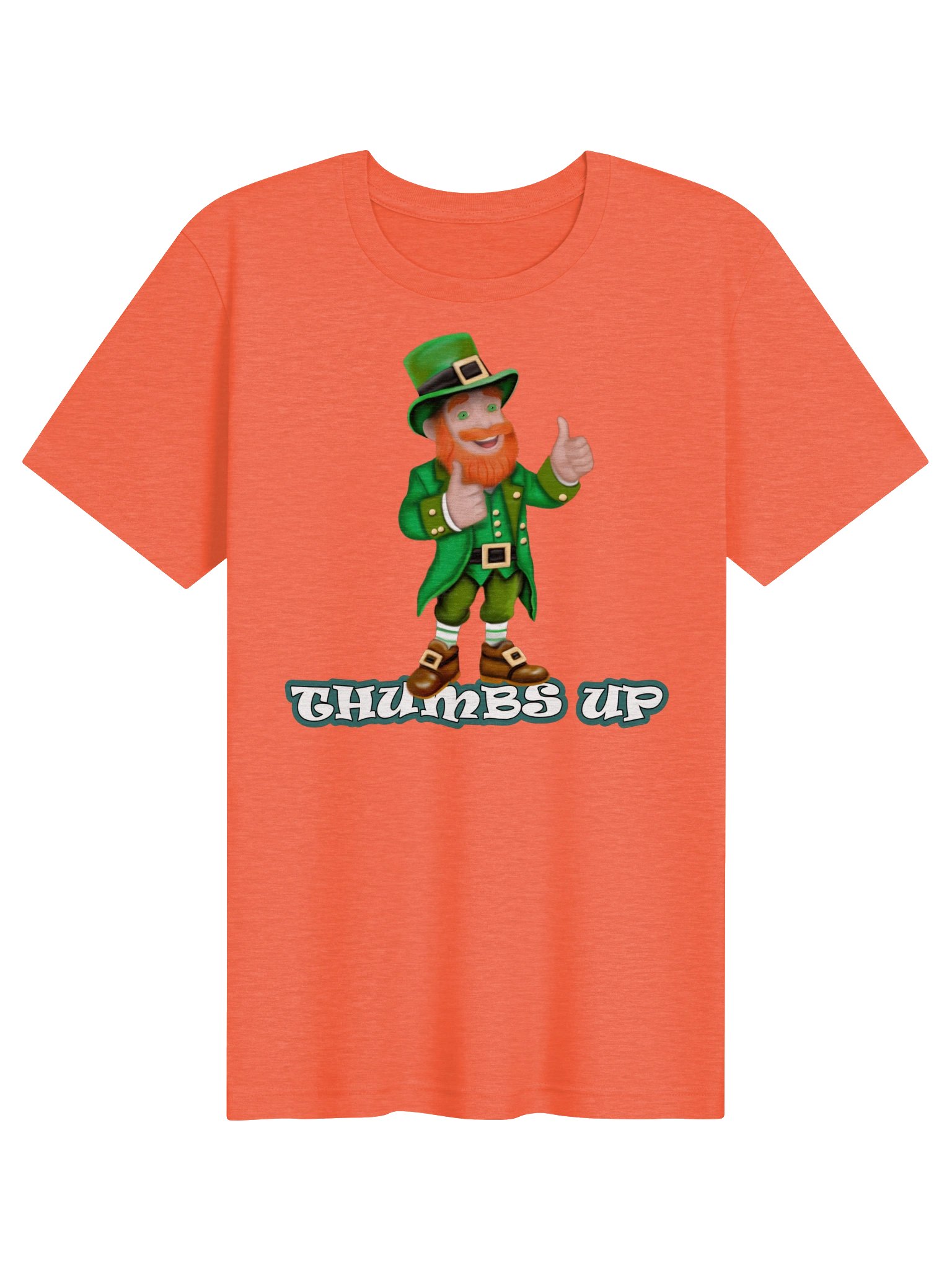 Leprechaun "THUMBS UP" T-Shirt. Unisex Bella+Canvas Supersoft T-Shirt product image (1)