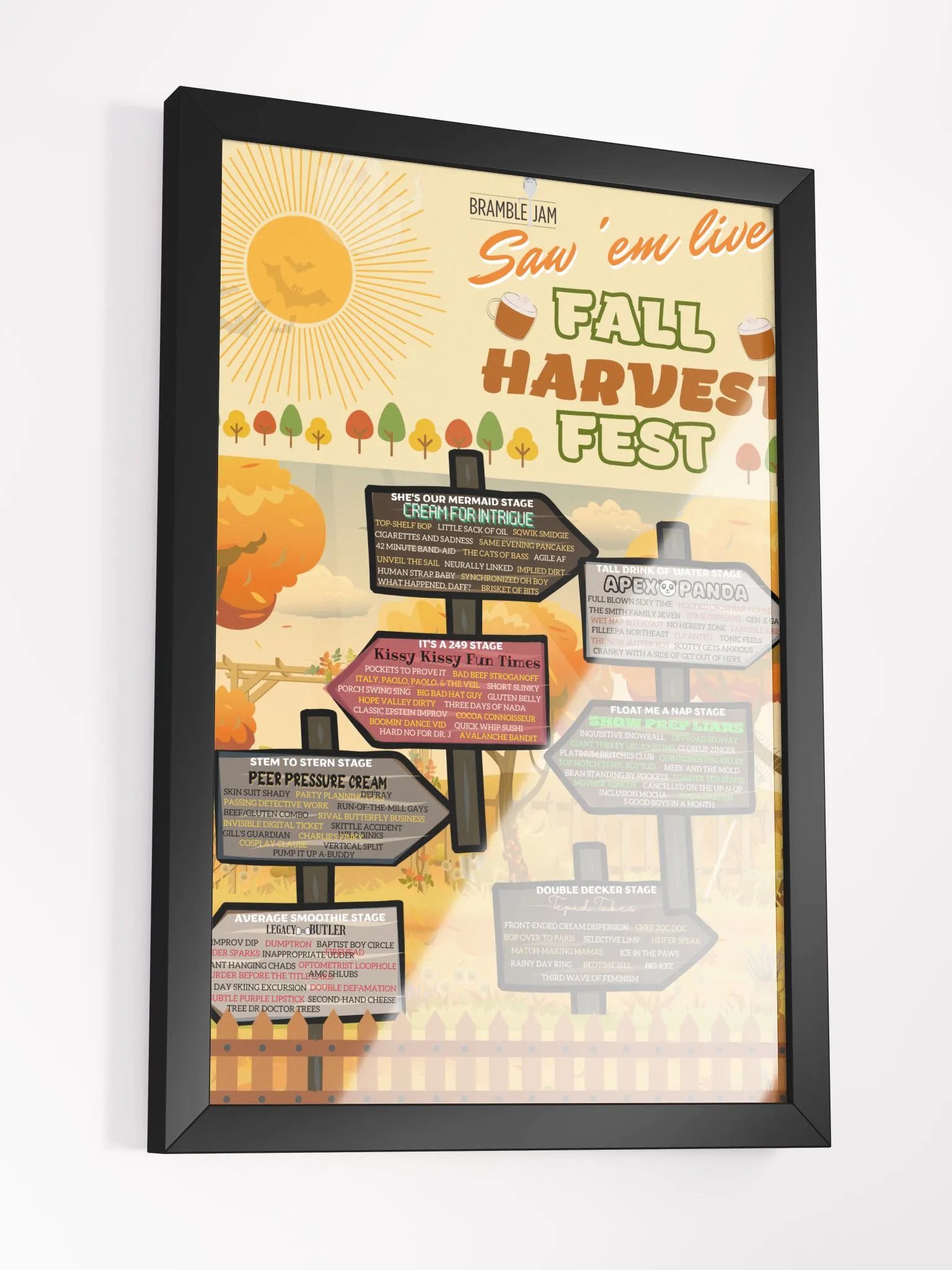 Saw 'Em Live - Fall Poster product image (3)