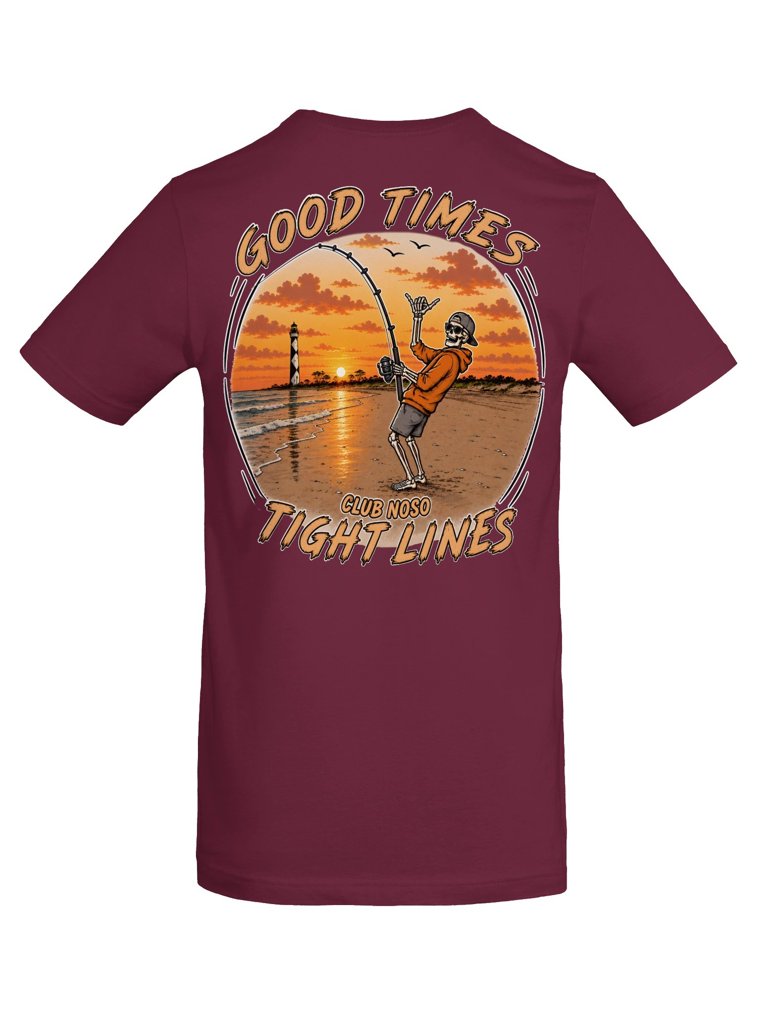 Tight Lines and Good times Skeleton Tee product image (6)