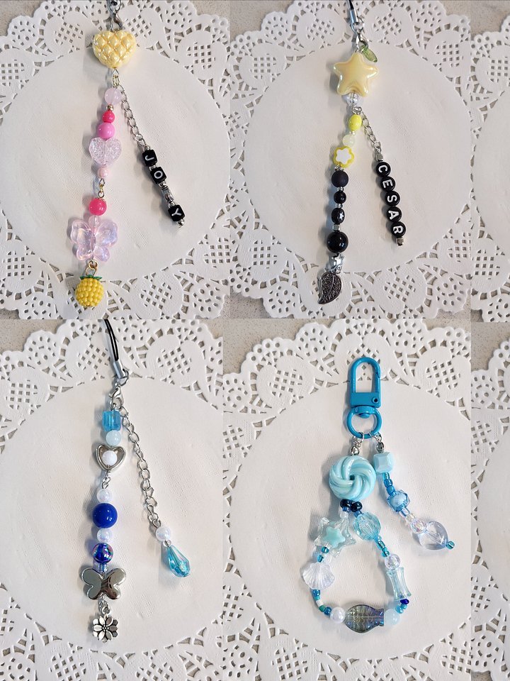 Custom Beaded Keychain product image (1)