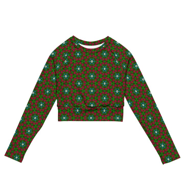 Poppycock Dreams Recycled Crop Top product image (2)