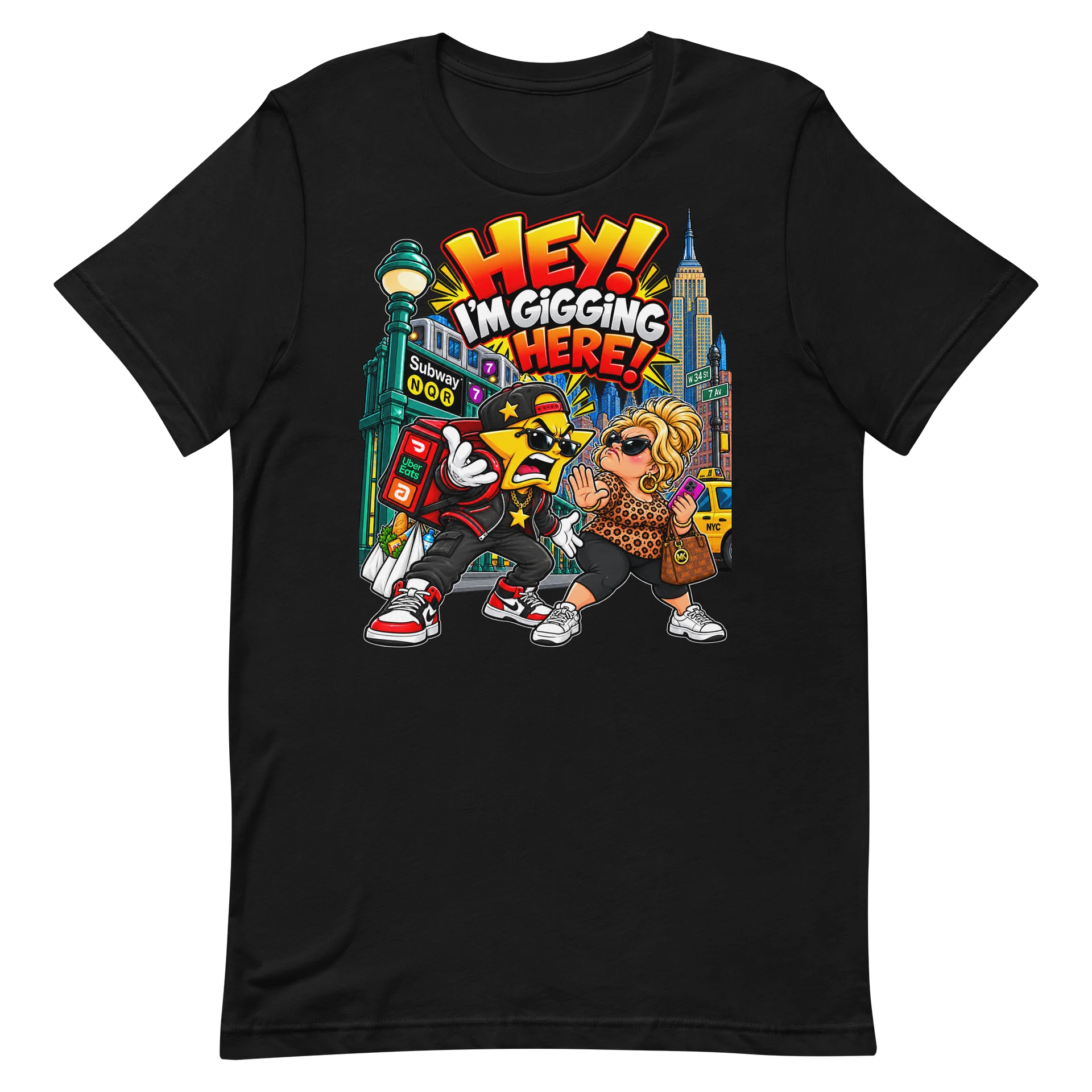 Hey! I’m Gigging Here! – NYC GigStarr Tee product image (2)