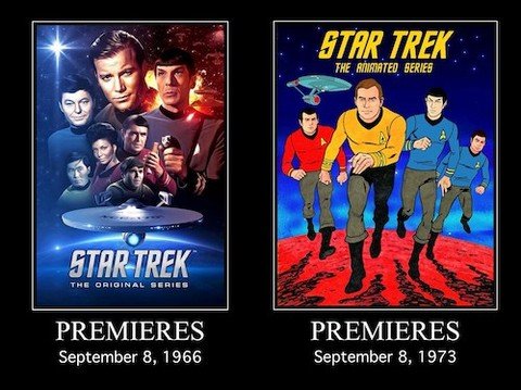 Hope you had a great Star Trek Day!

Twins born 7 years apart
Circle the date - we've begun adding Trek and Sci-fi anniversar...