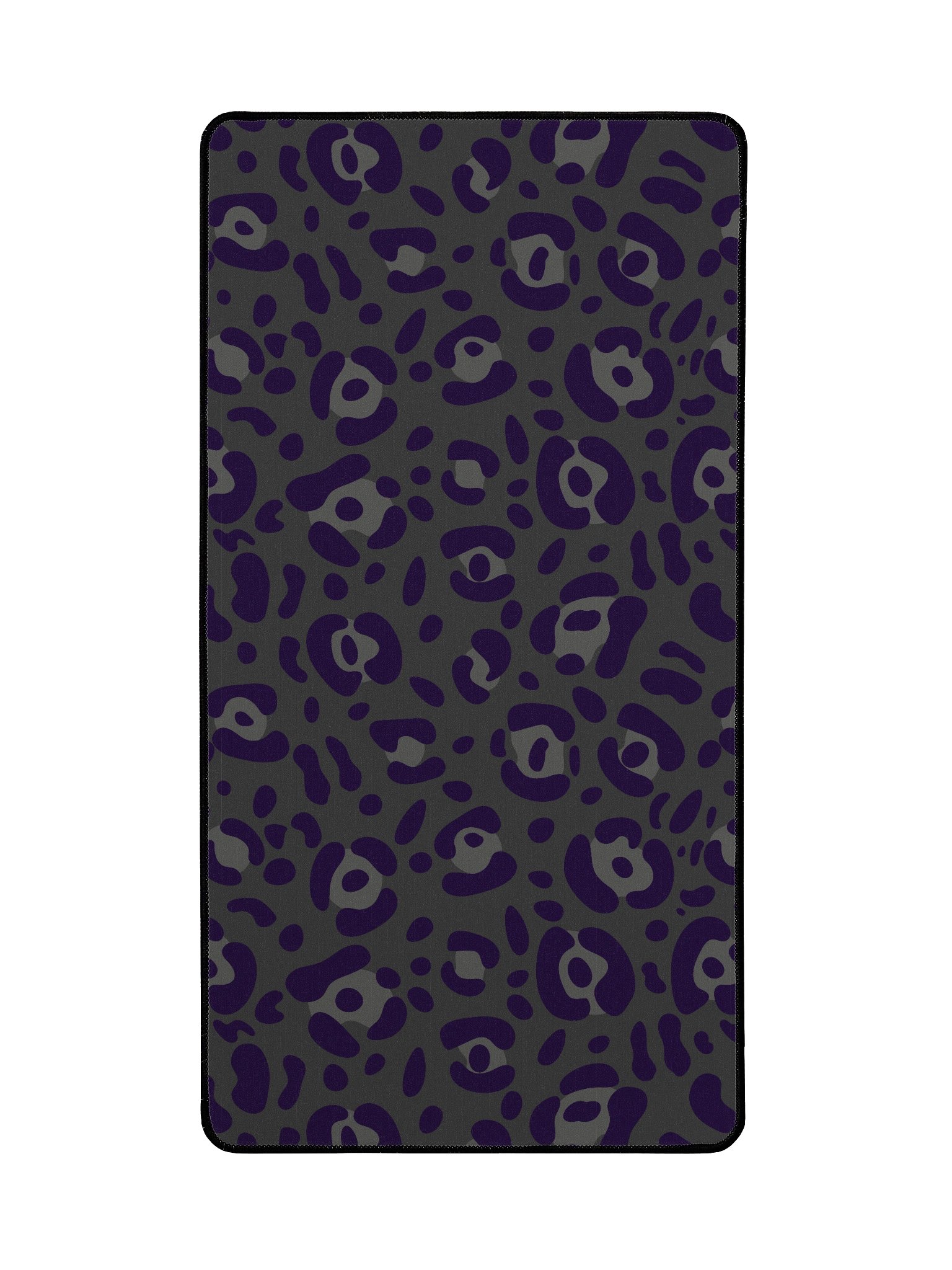 Bold Black Leopard Print Desk Mat for Home or Office product image (2)