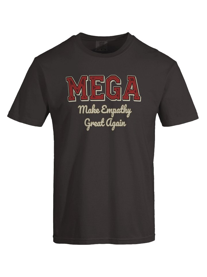 MEGA, comfy heavyweight T-shirt product image (1)