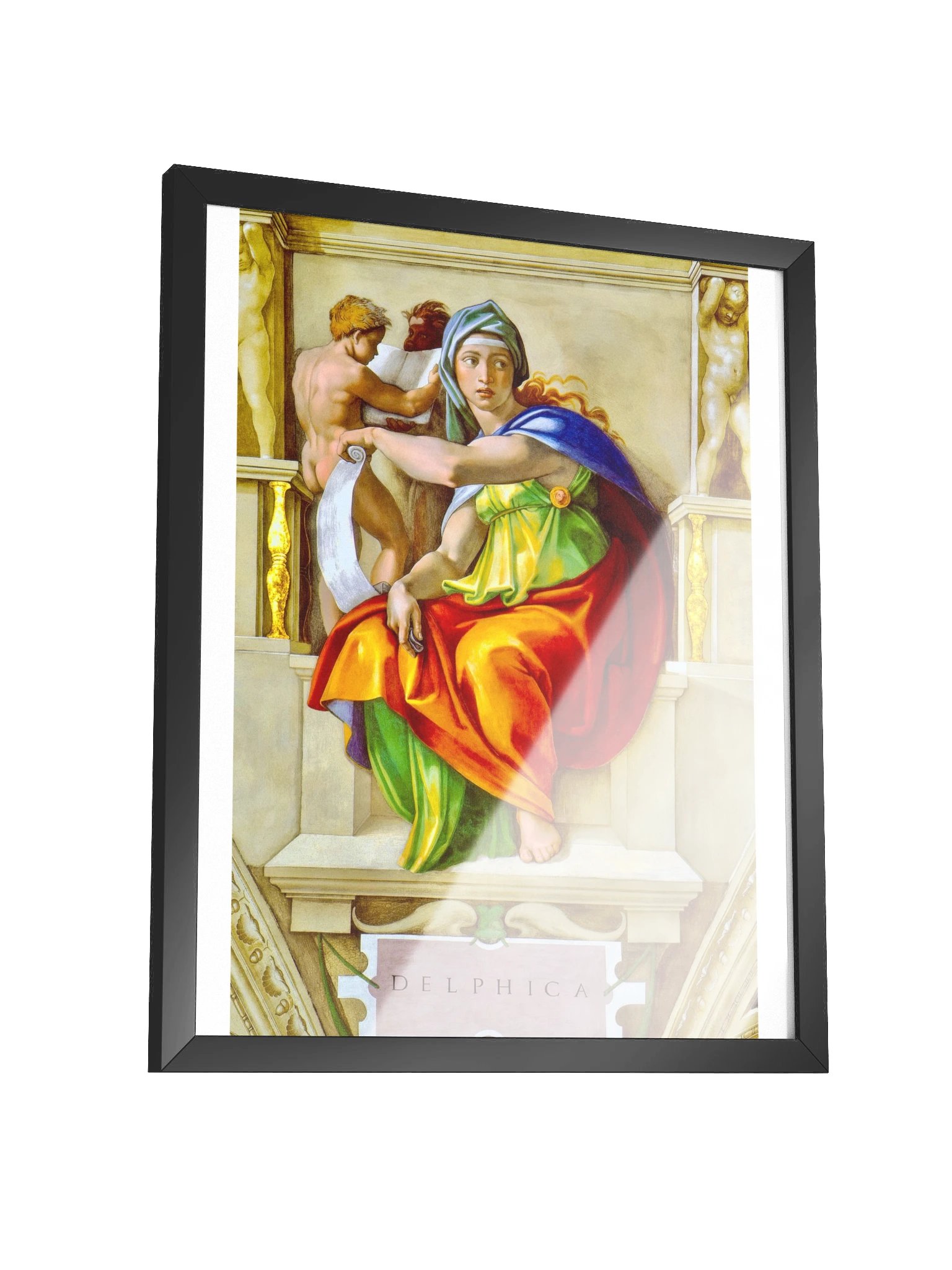 The Delphic Sibyl — Large Framed Matte Poster product image (7)