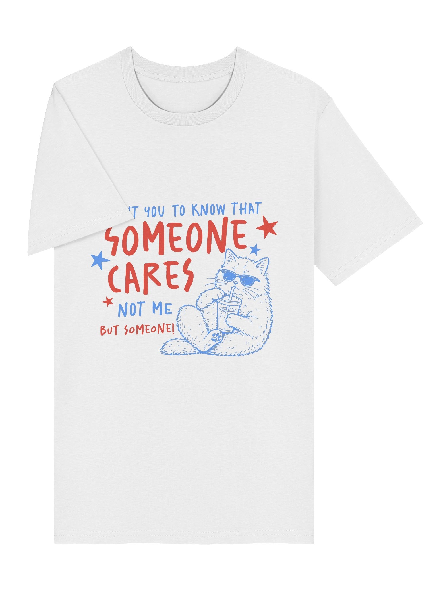 SOMEONE CARES Cat Sunglasses Graphic Tee product image (10)
