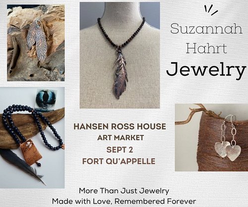 Hansen Ross House - Art Market this Saturday! Meet the amazing jeweller in person.