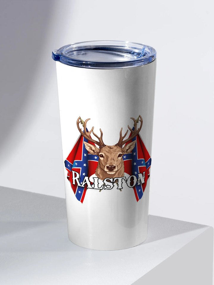 "Ralston" Last Name Rebel Redneck Deer - Adult Tumbler product image (2)