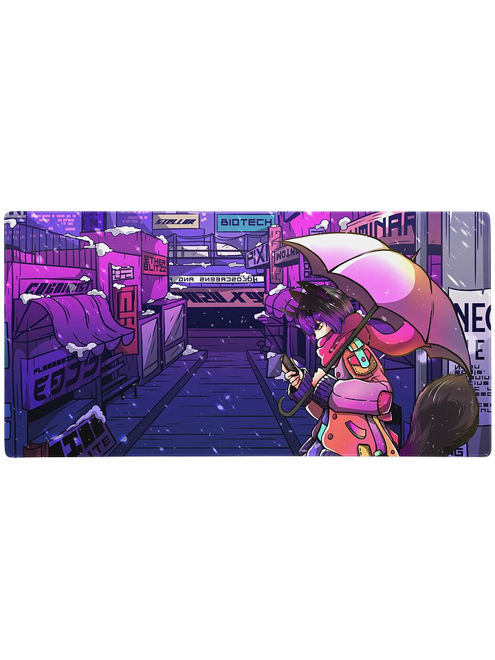 Winter Nights Gaming Desk Pad product image (1)
