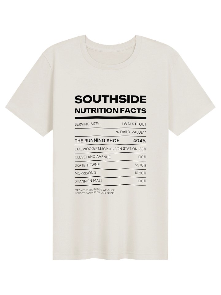 Nutrition Facts Southside T-Shirt product image (21)