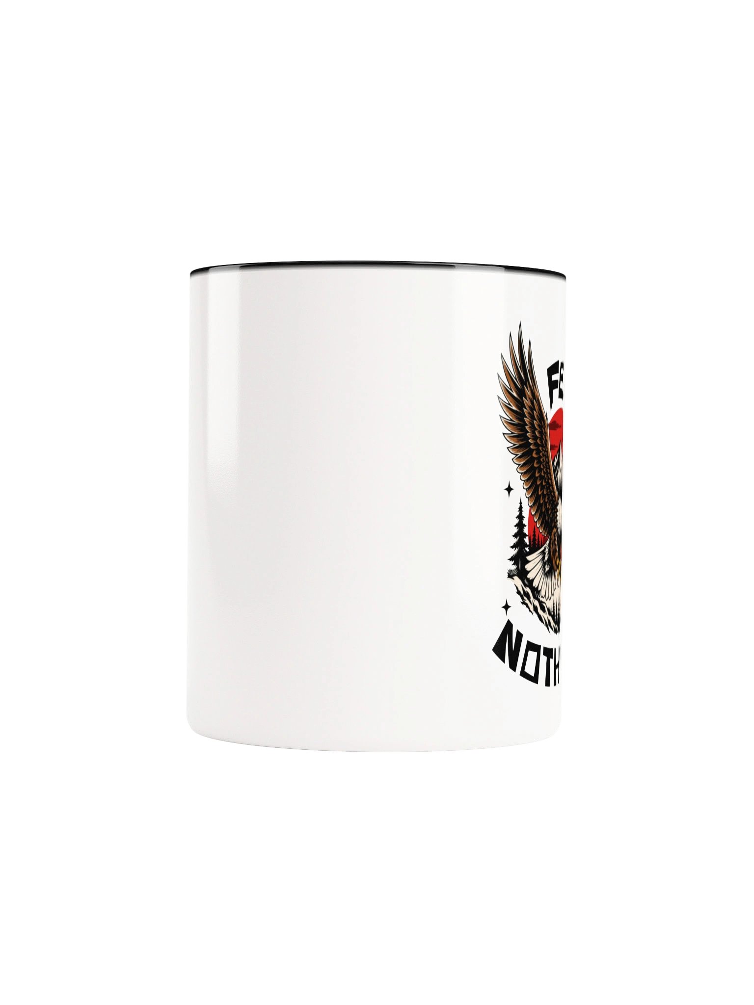 Fear Nothing | Eagle Graphic Coffee Mug | 11oz & 15 oz product image (26)