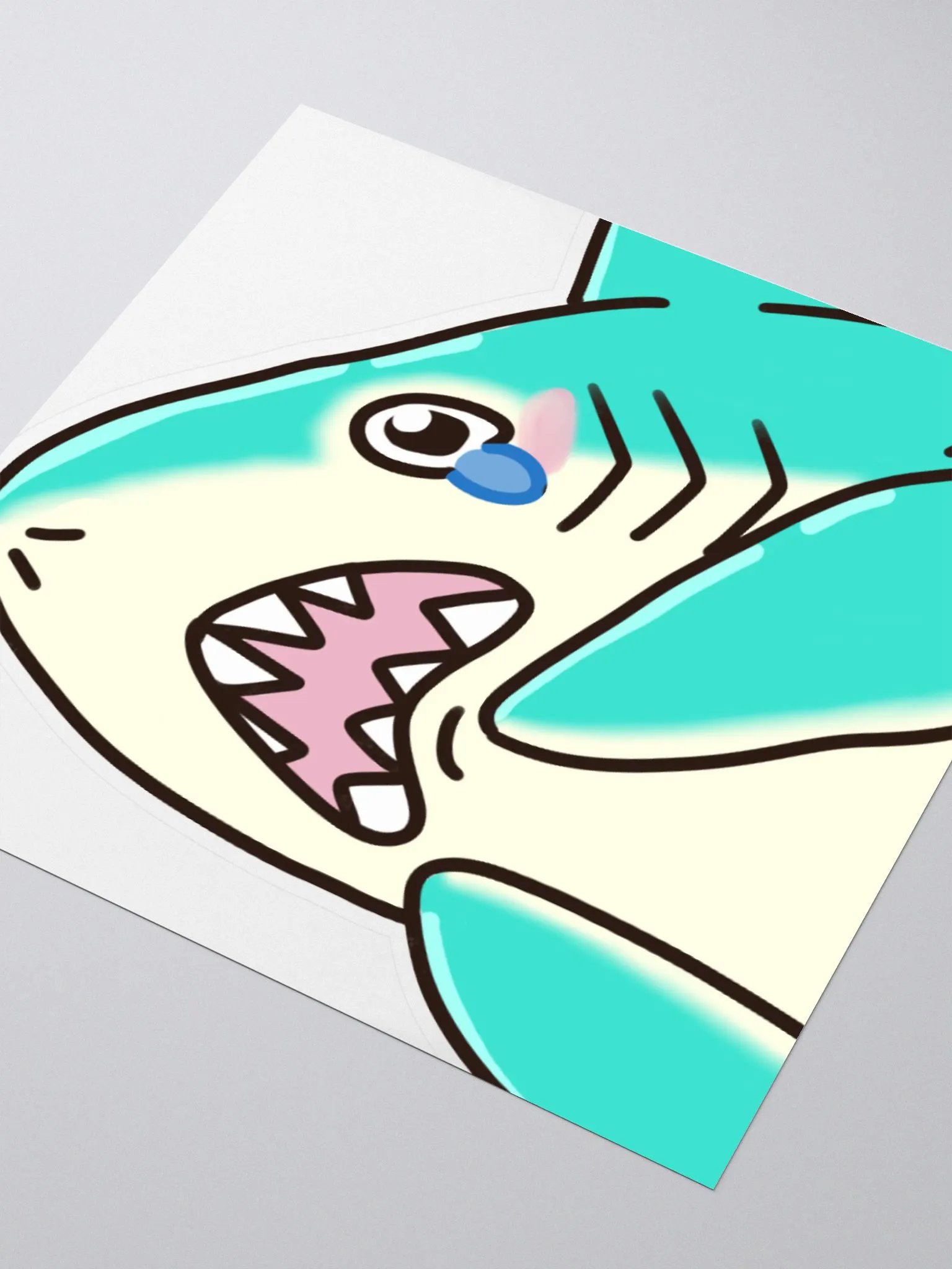 Shark Cry Sticker product image (8)
