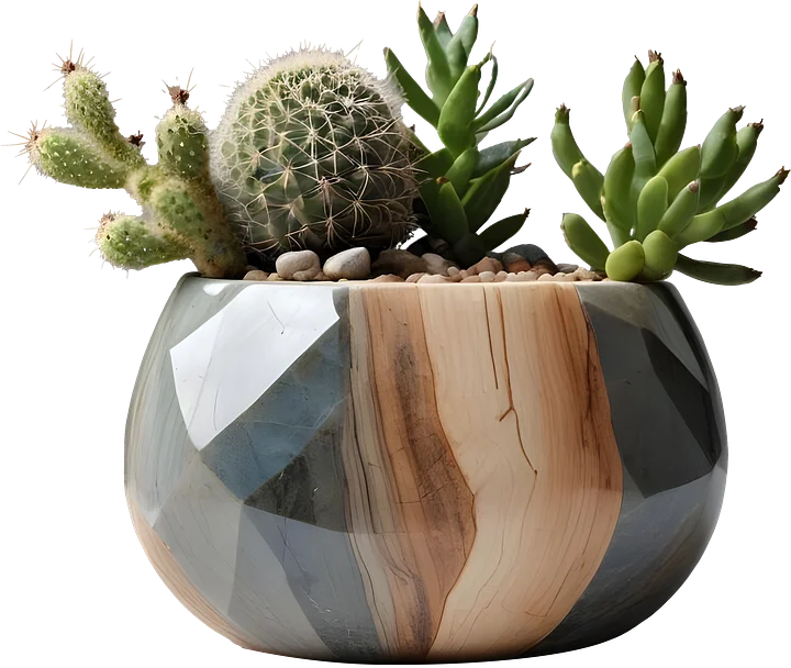 Celestial Grace – Desert Harmony Planter PNG product image (1)