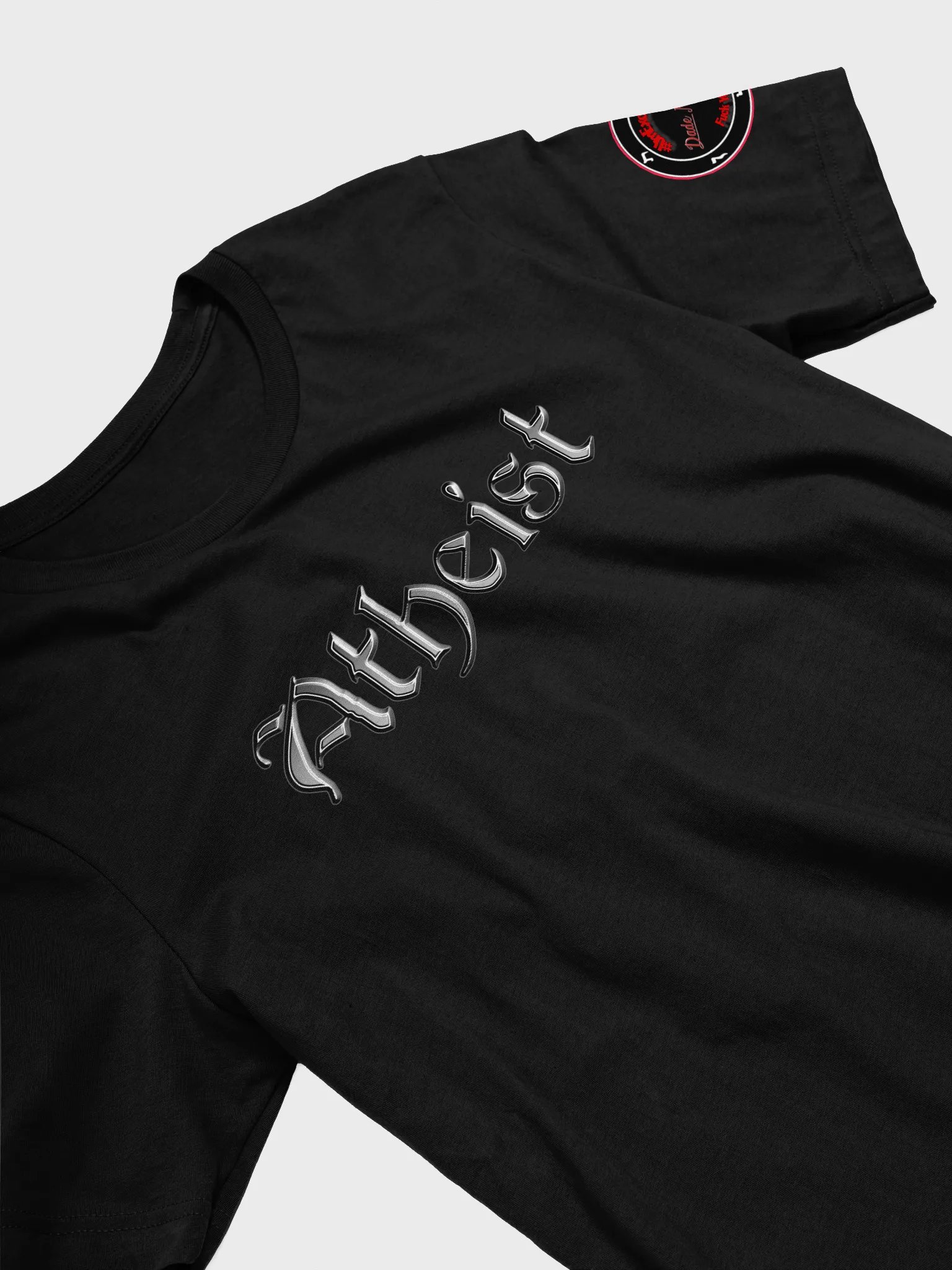 Atheist tee product image (3)