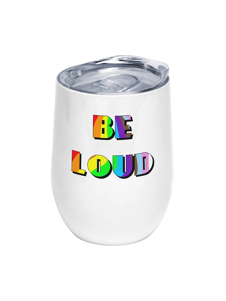 Be Loud Travel Wine Glass product image (1)