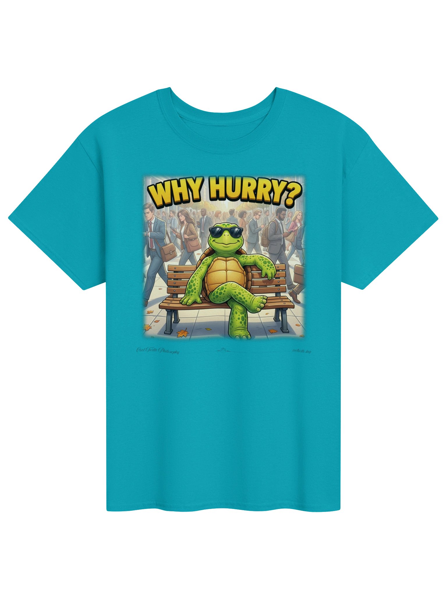 WHY HURRY? — Gildan 5000 Heavyweight T-Shirt product image (1)