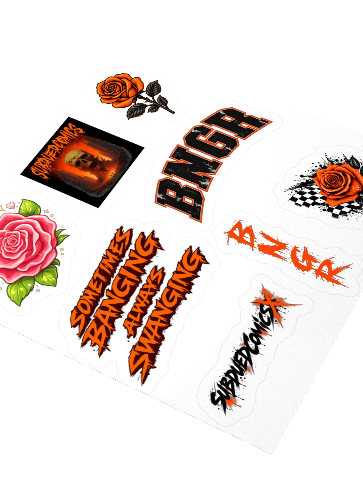 SubduedComic Sticker Pack product image (8)