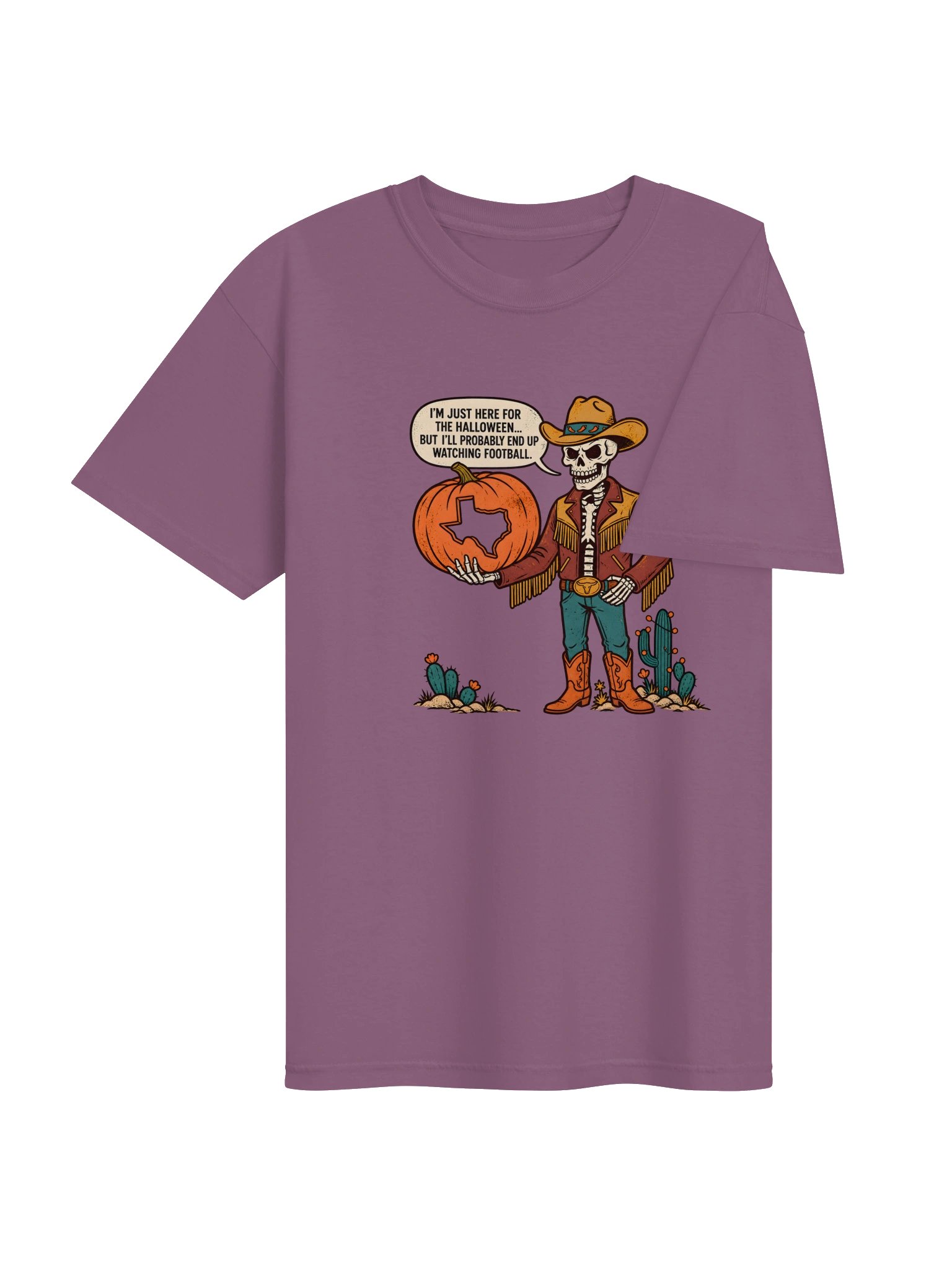 Halloween Cowboy Skeleton Mens Shirt product image (44)
