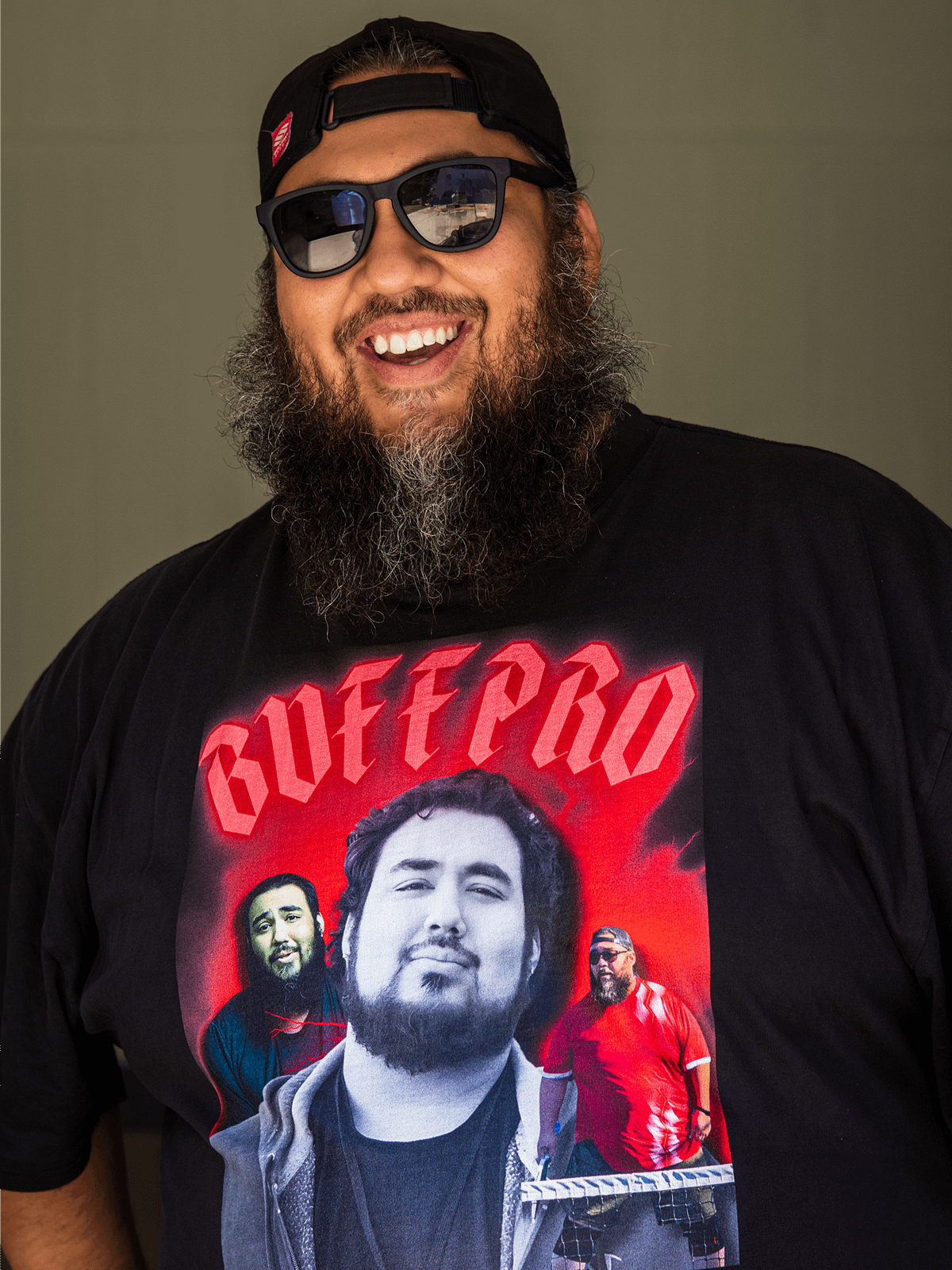 Buffpone Rapper BUFFPRO Vintage Oversized Tee | CinnamonToastKen