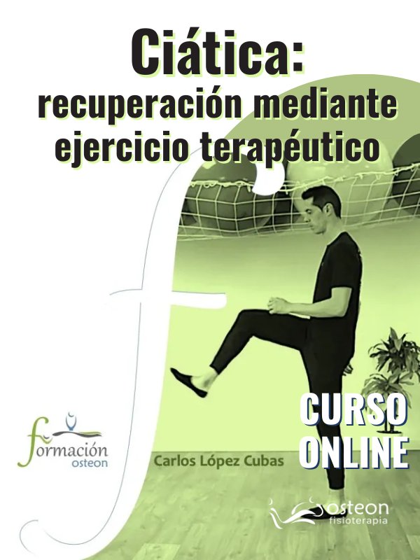 CURSO ONLINE - Ciática: recuperación mediante ejercicio terapéutico product image (1)