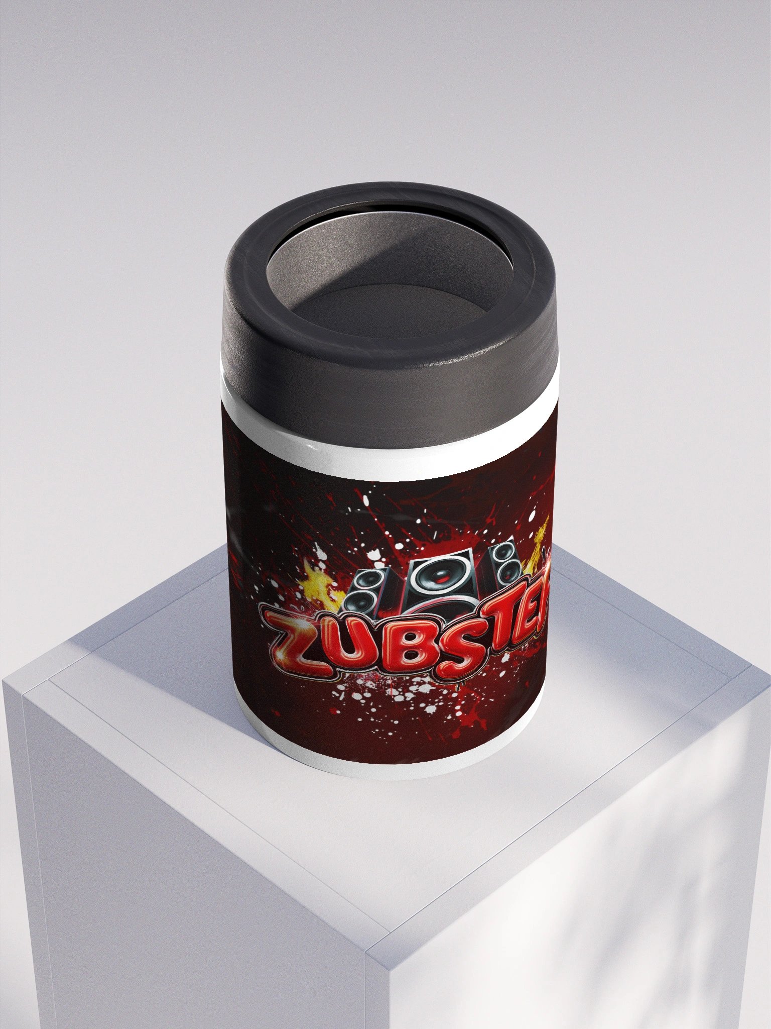Zubstep Splatter Stainless Steel Koozie product image (4)