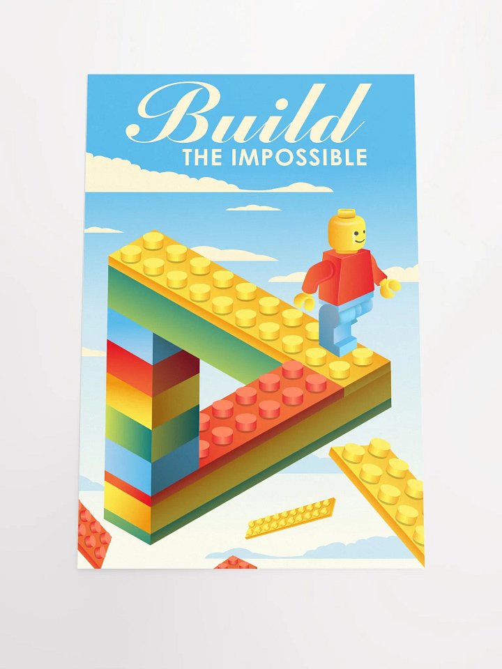 Build The Impossible Triangle | Poster product image (2)