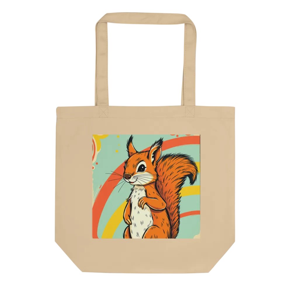 Retro Squirrel Eco Tote product image (1)