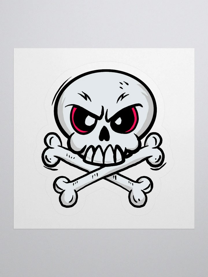 Grumpy Bones Kiss Cut Stickers product image (3)