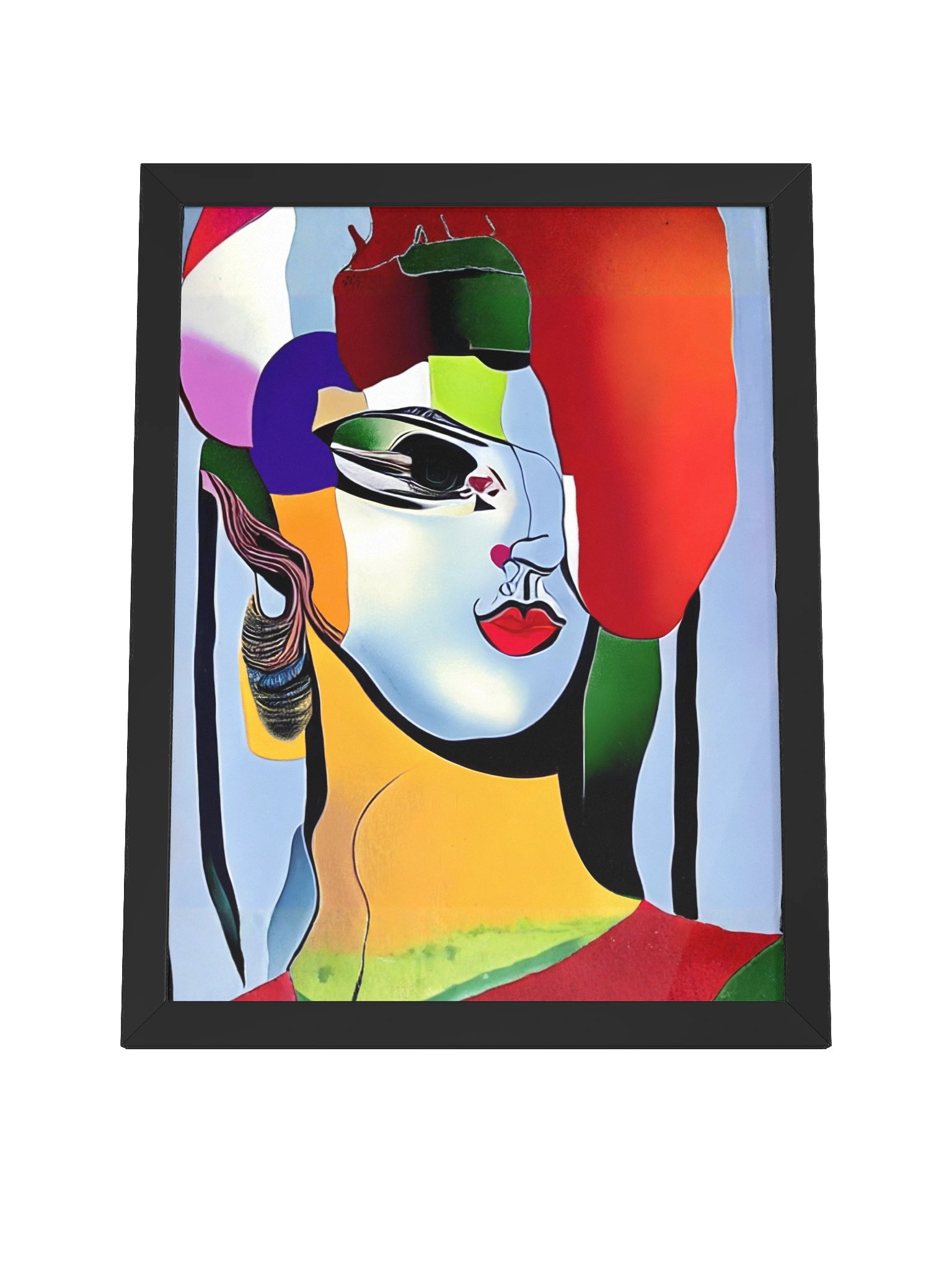 FRAGMENTED ELEGANCE | Framed Art Print product image (7)