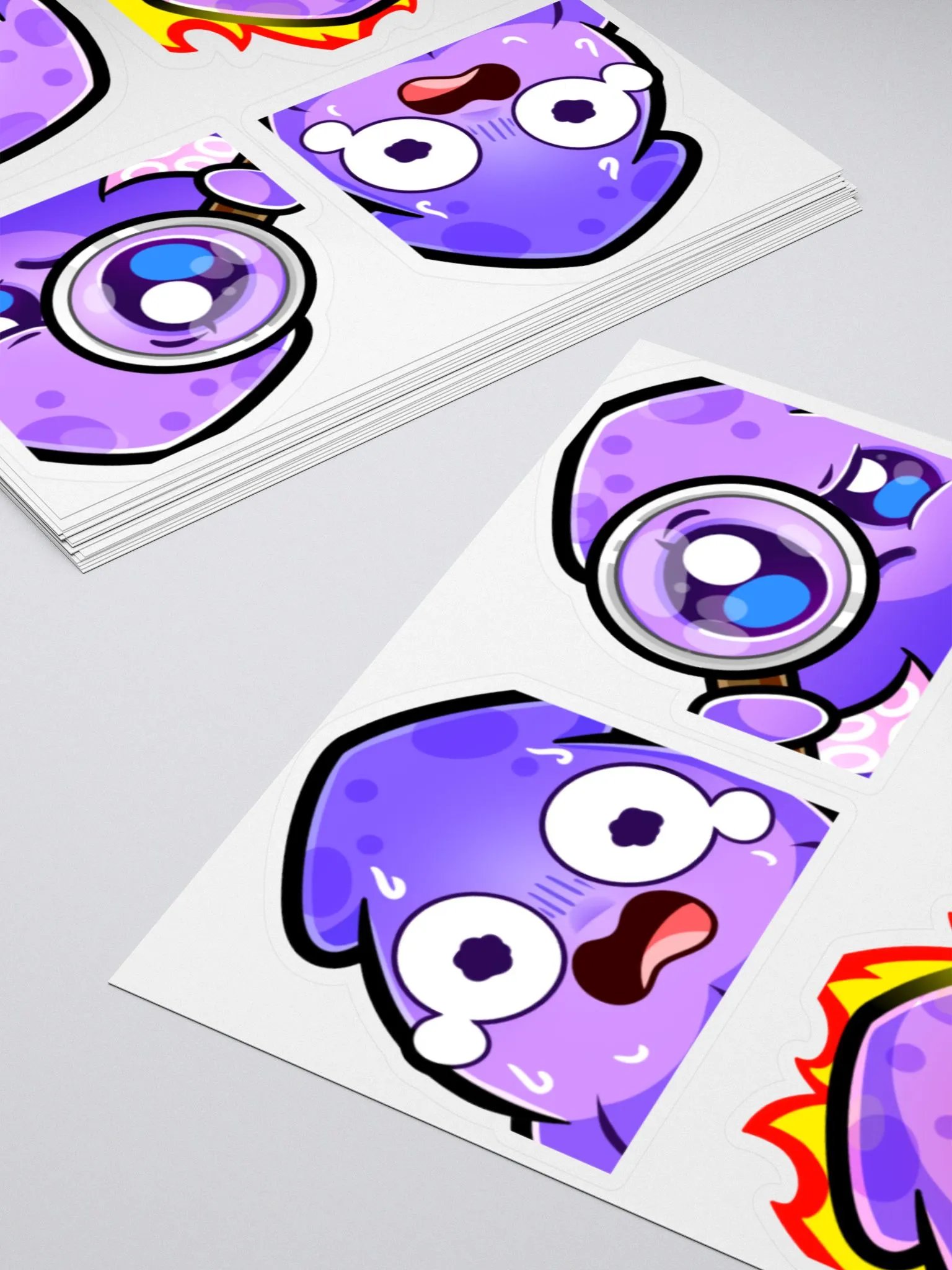 Squid Emote Sticker Set [2] product image (4)
