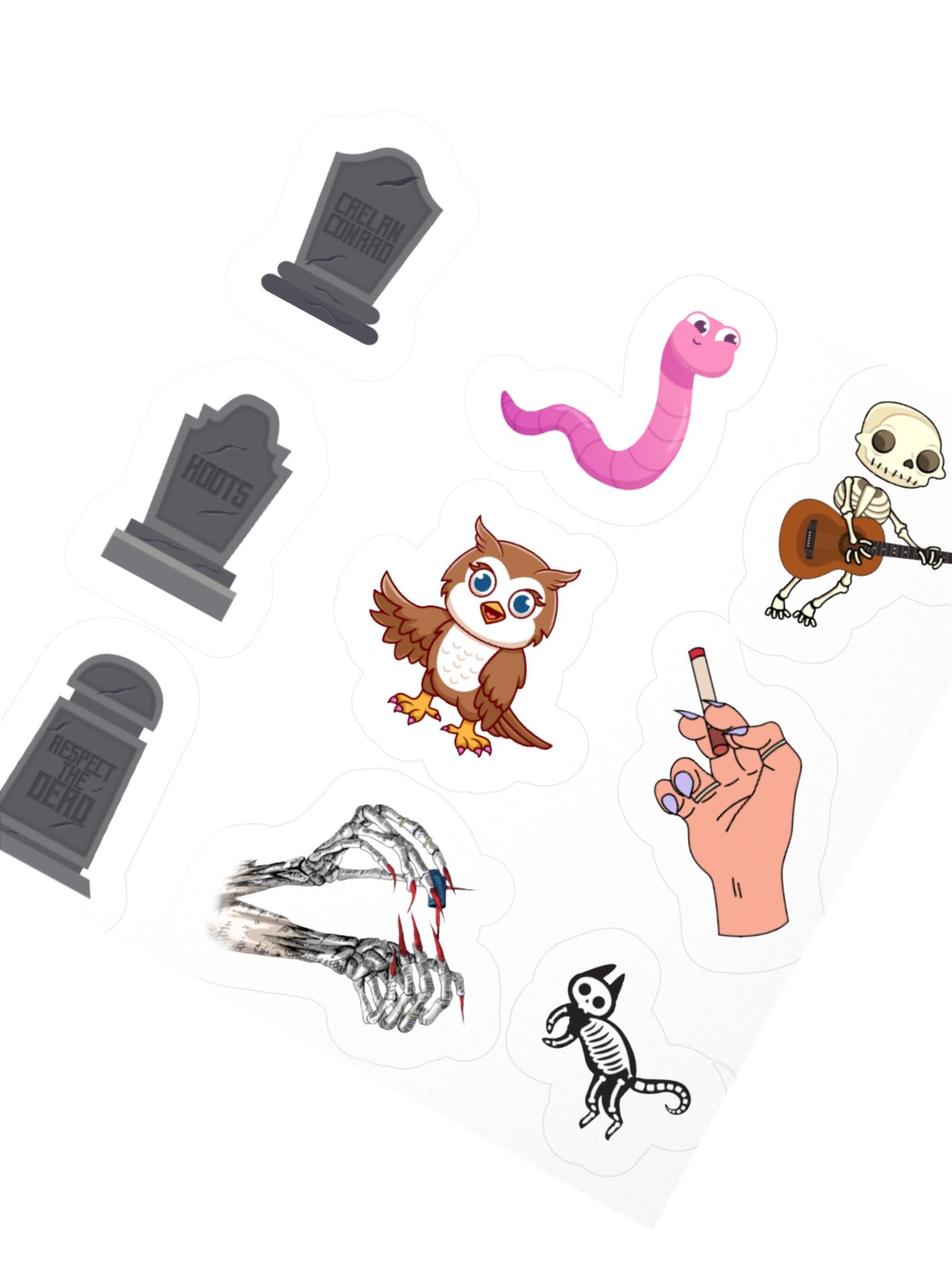 Graveyard Party Sticker Set product image (5)