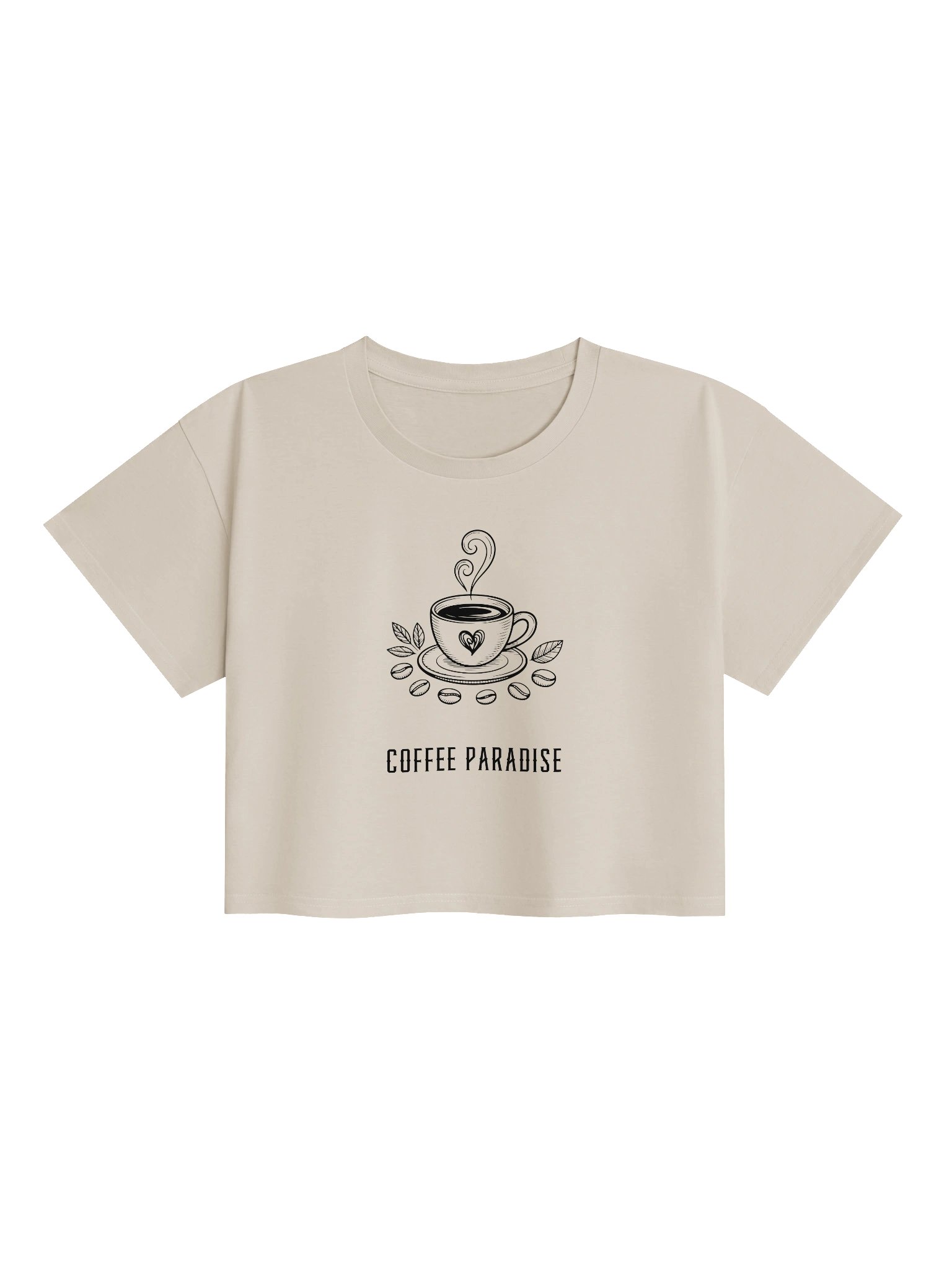 Coffee Paradise Crop Top product image (3)