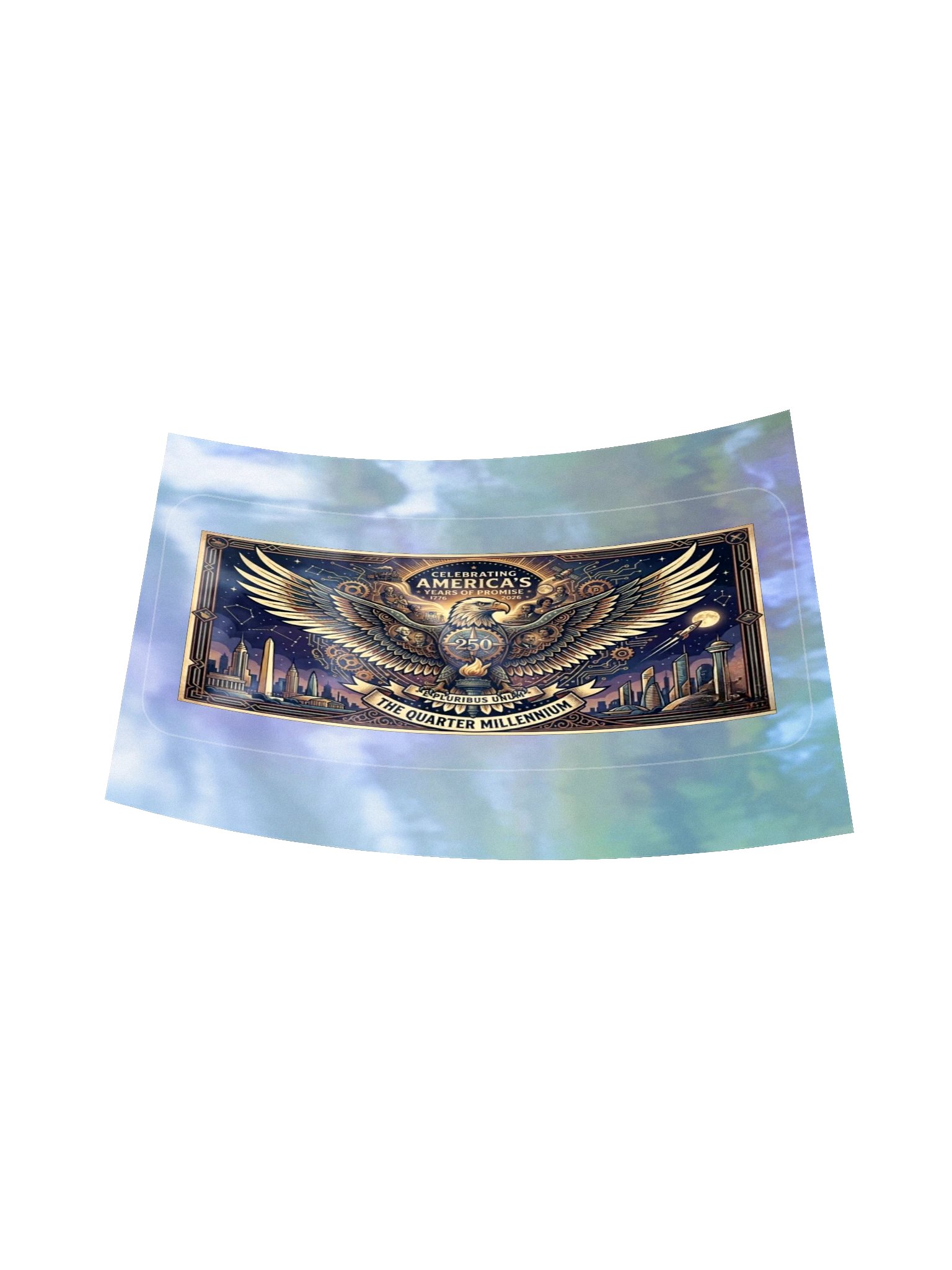 America's Quarter Millennium Holographic Sticker product image (6)