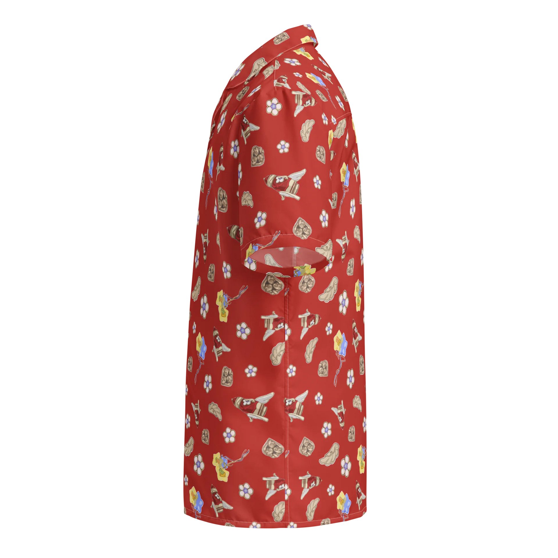 Tribbie Pattern Button Down Shirt product image (4)