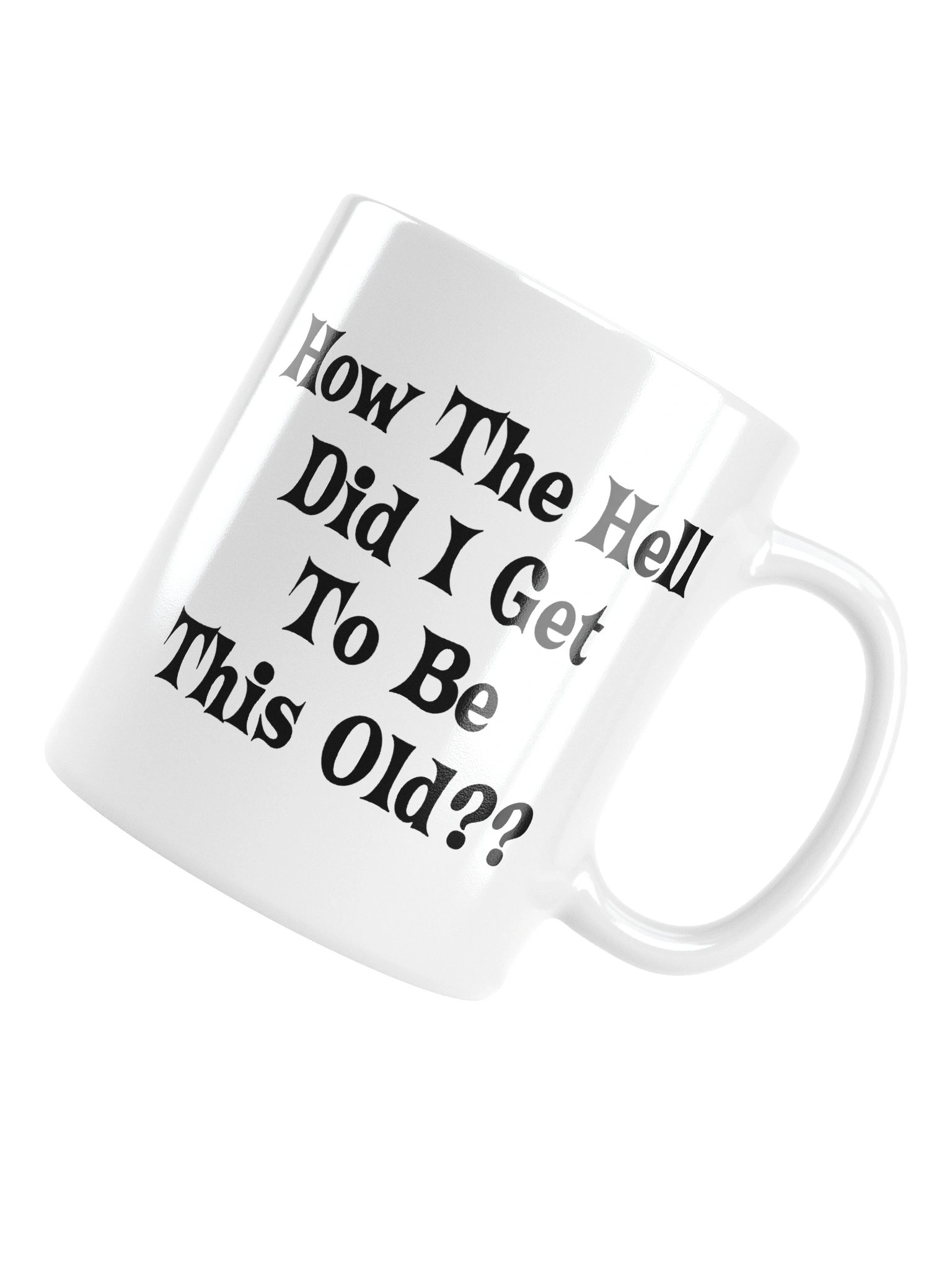 Funny Over The Hill Old Birthday Mug Cup product image (15)