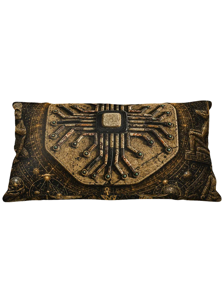 A Chipped World Aliencarvings Pillow product image (1)