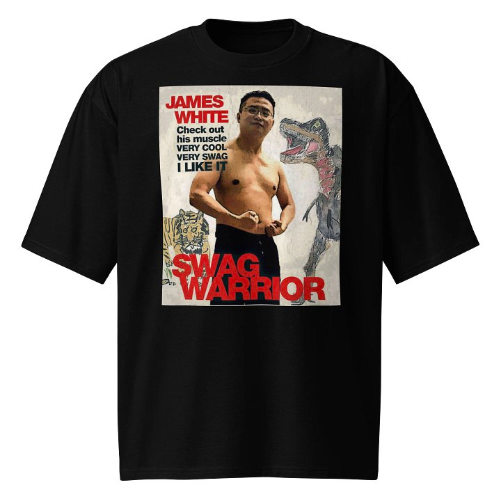 Cotton Heritage Oversized Heavyweight T-Shirt: swag warrior product image (1)