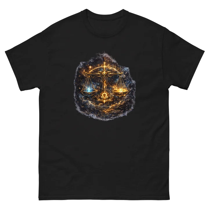 Equilibrium of the Cosmos — Libra Zodiac Tee product image (2)