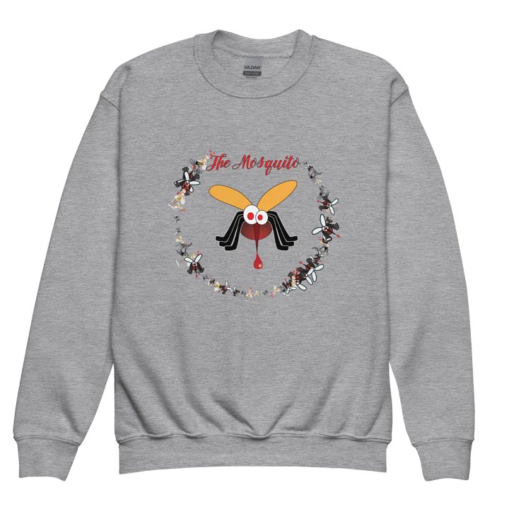 Whimsical Mosquito Swarm Sweatshirt product image (2)