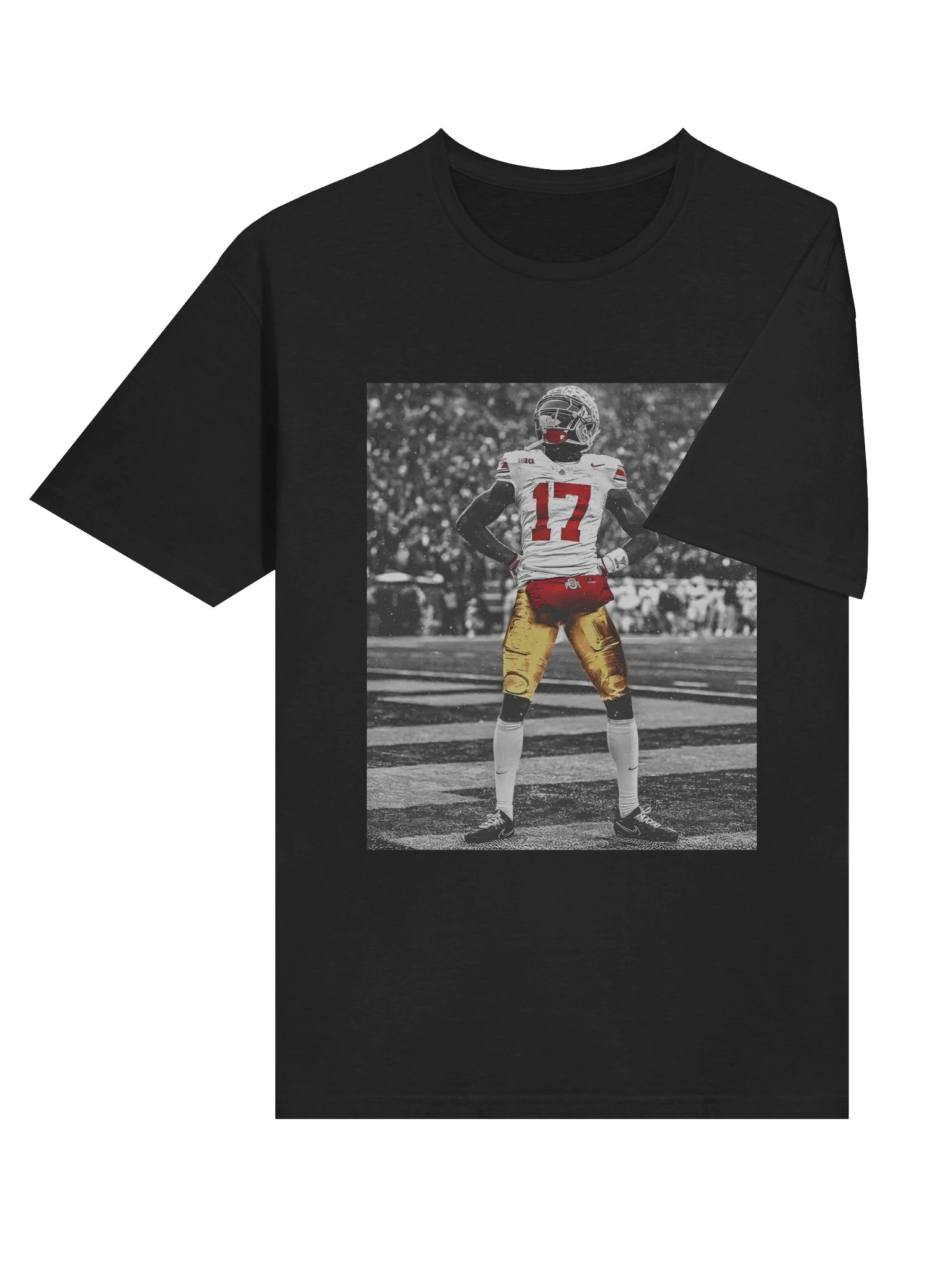 Ohio State Buckeyes Carnell Tate Standing OSU Big Play Shirt product image (4)